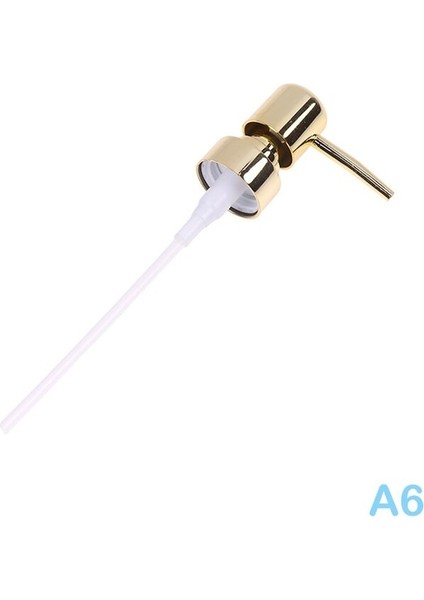 A6-1pc Metal Banyo Sıvı Sabunluk Tuvalet El Yedek Losyon Şampuan Pompası Plastik Kavanoz Tüp Ile Banyo Için (Yurt Dışından)