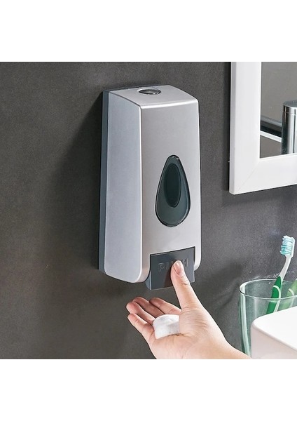 D-350ML Banyo Sıvı Sabunluk Duvara Monte Deterjan Şampuan Plastik Şişe Duş Jeli Dağıtıcı El Ev Aksesuarları (Yurt Dışından) modelleri