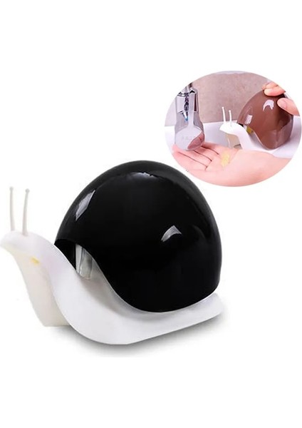 Siyah-Salyangoz Şekli Sıvı Sabunluk Taşınabilir Karikatür Sabun Saklama Kutusu Duş Şampuanlık Şişeleri Banyo Aksesuarları (Yurt Dışından) fiyatları