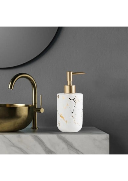 Beyaz-Seramik Sabunluk Mermer Pompalı Şişe Tutucu Aksesuarları (Yurt Dışından) modelleri