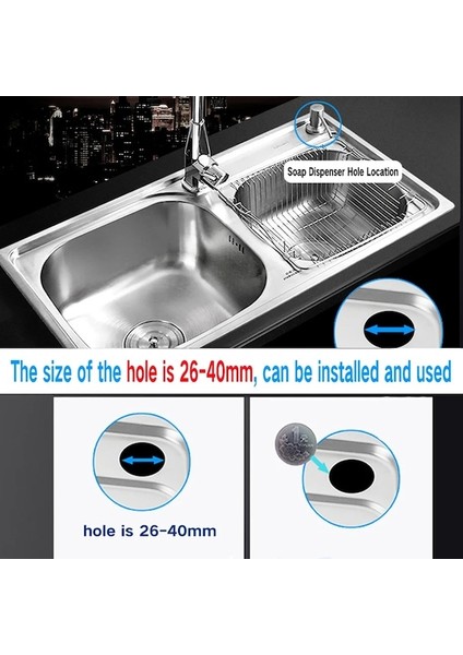 BOTTLE-500ML Mutfak Bulaşık Deterjanı Dispenseri Lavabo Sabunu Pompalı Dispenser Paslanmaz Çelik Dahili Deterjan Bulaşık Deterjanı Sıvı Kabı (Yurt Dışından) fırsatları