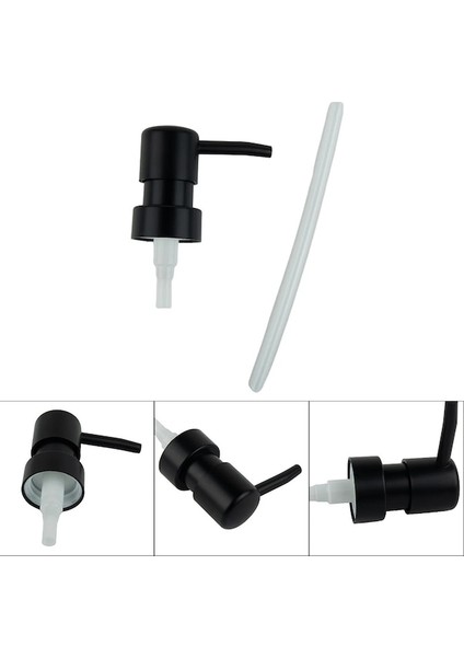 Gold-1pc Sabun Pompası Sıvı Losyon Dispenseri Kafa Banyo Sıvı Sabunluk Tuvalet El Losyon Şampuan Pompası Tüpünü Değiştirin (Yurt Dışından) fiyatları