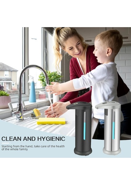 Siyah-Ev Otomatik Hareket Aktif Sıvı Sabunluk El Dezenfektanı Makinesi Banyo Için Kızılötesi Indüksiyon Sabunluk (Yurt Dışından)