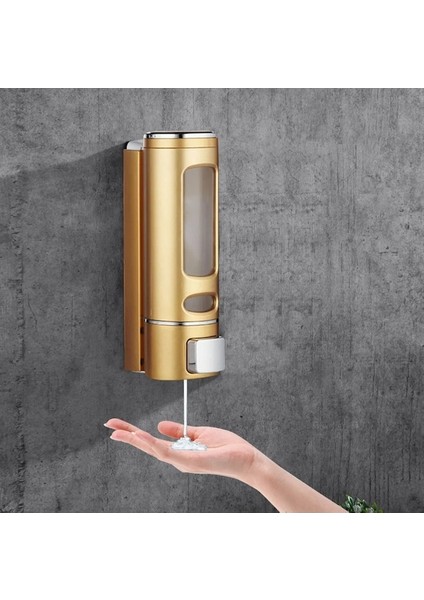 Beyaz Sabunluk Banyo Dispensador De Gel Desinfectante 400 ml Duvara Monte Yıkama Losyonu Sabun Şampuan El Dezenfektanı Dispenseri (Yurt Dışından) modelleri