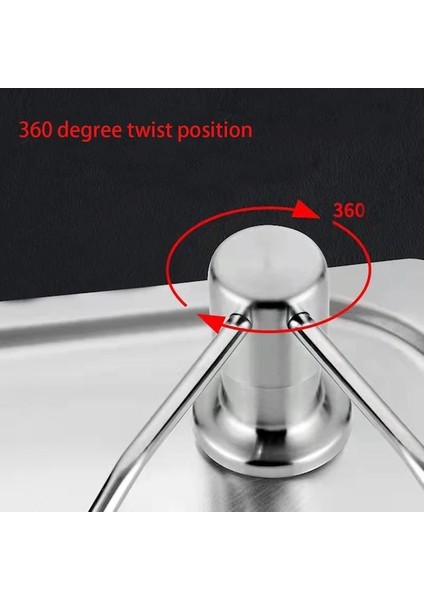 350 ml GÜMÜŞ-300/500 ml Mutfak Sıvı Sabunluk Pompaları Mutfak Banyo Sabunluk Lavabo Sabun Şişesi Mutfak Aracı Şişe Aksesuarları (Yurt Dışından) fırsatları
