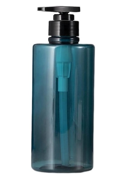 BLUE500ML-300ML/500ML Sabunluk Şişe Şampuanlık Boş Çok Kullanımlı Pp Pompa Basın Banyo Aksesuarları (Yurt Dışından)
