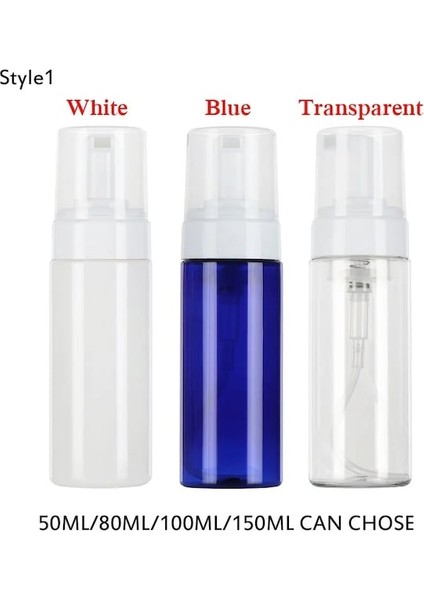 1-100 ml Şeffaf Şeffaf Köpük Şişe Sabunluk Şampuan Duş Jeli Sıvı El Temizleyici Pompa Konteyner Ev Banyo Malzemeleri Köpük Pompası Şişeleri (Yurt Dışından) indirimleri