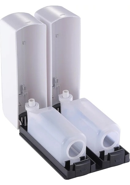 White1-Tek/çift/üçlü 1050ML Sabunluk Duvar Duşu Banyo Şampuanı Jel Dağıtıcı Banyo Aksesuarları Sıvı Sabun Kabı (Yurt Dışından) indirimleri