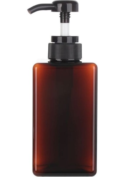 KAHVE-650ML--650ML Kare Şeffaf Şişe Sıvı Sabun Şanti Köpük Noktaları Şişeleme Şampuan Losyon Duş Jeli Pompası Bottlesnding (Yurt Dışından)
