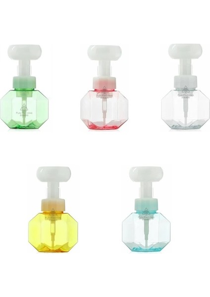 GREEN-300ML-1PC Çiçek Köpük Şişe Köpük Losyon Doldurulabilir Şişe Çiçek Pompası Kafa Sabun Şampuan Kozmetik Boş Şişe Banyo Aksesuarları (Yurt Dışından) indirimleri