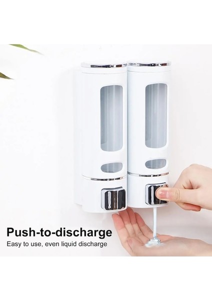 GOLDEN-400ML Sıvı Sabunluk Sağlam Pres Tipi Duvara Monte El Yıkama Sabunluk Banyo Için (Yurt Dışından) fiyatları