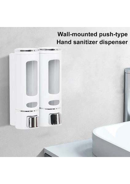 GOLDEN-400ML Sıvı Sabunluk Sağlam Pres Tipi Duvara Monte El Yıkama Sabunluk Banyo Için (Yurt Dışından) modelleri