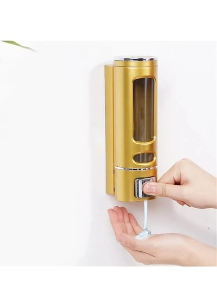 GOLDEN-400ML Sıvı Sabunluk Sağlam Pres Tipi Duvara Monte El Yıkama Sabunluk Banyo Için (Yurt Dışından) fırsatları