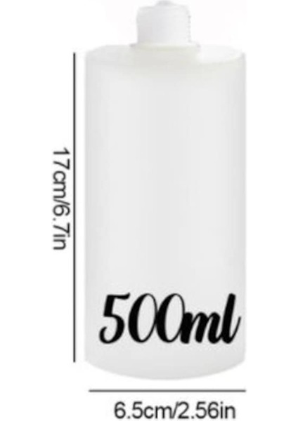 BOTTLE-300/500ML Mutfak Lavabo Sabunluk Paslanmaz Çelik Sıvı Sabun Şişesi Uzatma Tüpü Seti Losyon Deterjan Dispenseri Accesso (Yurt Dışından)