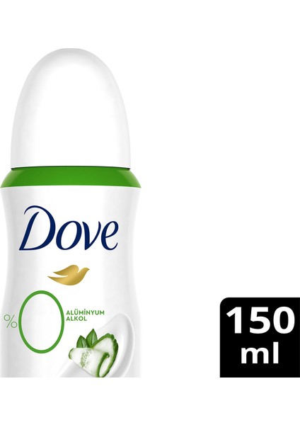 Kadın Deodorant %0 Alüminyum Salatalık & Yeşil Çay 150ML