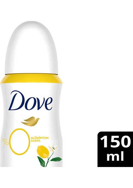 Kadın Deodorant %0 Alüminyum Limon Çiçeği & Vanilya 150ML