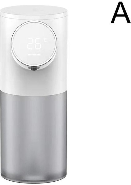 A-Otomatik Sabun Köpük Dispenseri USB Şarj Edilebilir Dijital Dezenfektan 320 ml Ekran Sensörü El Fotoselli Makinesi R1H5 Ev Için (Yurt Dışından)