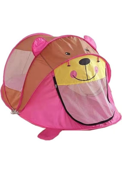 Pembe Ayı Çocuk Çadırı Kapalı Oyun Evi (Yurt Dışından)