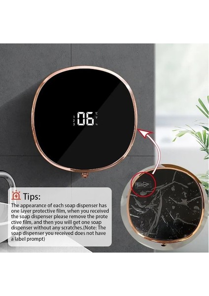 Siyah-Akıllı Sabunluk 280ML Fotoselli Hareket Sensörü Yıkama El Cihazı 1200MAH Duvara Monte Sıvı Sabunluk (Yurt Dışından) modelleri