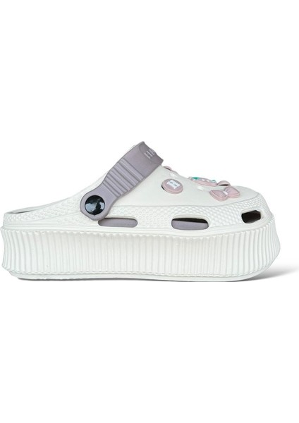 Yüksek Comfort Taban Kadın Sandalet Krem-Füme fiyatları