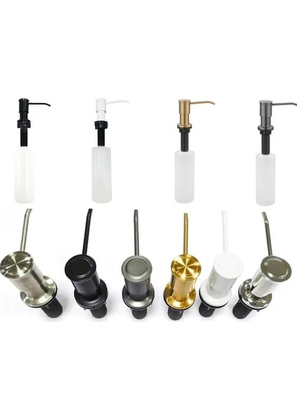 BEYAZ-500ML Içbükey ve Dışbükey Sıvı Sabunluk, Paslanmaz Çelik Sabunluk, Banyo Mutfak Lavabo Ankastre Sabunluk (Yurt Dışından) fiyatları