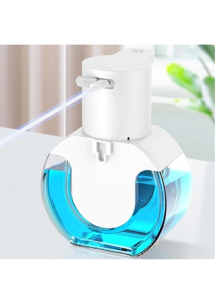 Köpük DISPENSERI-430ML Otomatik Sensörlü Sabunluk Şarj Edilebilir 4 Vites Ayarlanabilir Duvara Monte Kızılötesi Endüktif Köpük Sıvı Sabunluk (Yurt Dışından) fiyatları