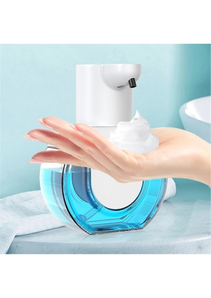 Köpük DISPENSERI-430ML Otomatik Sensörlü Sabunluk Şarj Edilebilir 4 Vites Ayarlanabilir Duvara Monte Kızılötesi Endüktif Köpük Sıvı Sabunluk (Yurt Dışından) indirimleri