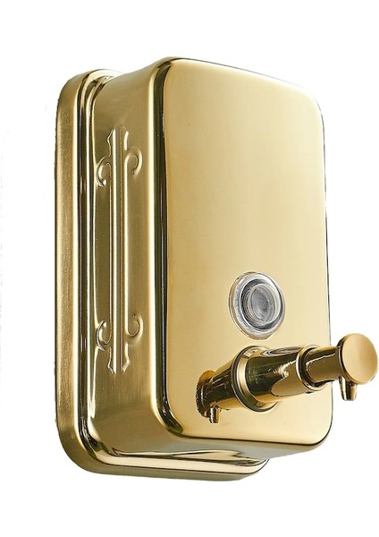 Siyah-Siyah 304 Paslanmaz Çelik Banyo Sıvı Sabun Antika Şampuanlık Altın Cilalı Duvara Monte Banyo Aksesuarları (Yurt Dışından) fırsatları