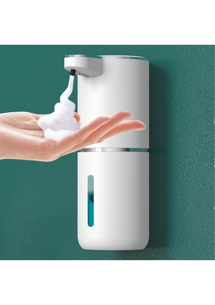 Akıllı Sabunluk-Usb Şarjlı Otomatik Sabunluk Akıllı Sensör Köpük Sabunluk Banyo Için Otomatik Temassız El Dezenfektanı Makinesi (Yurt Dışından)