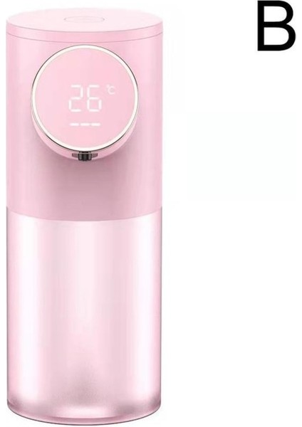 B-Otomatik Sabun Köpük Dispenseri USB Şarj Edilebilir Dijital Dezenfektan 320 ml Ekran Sensörü El Fotoselli Makinesi R1H5 Ev Için (Yurt Dışından)