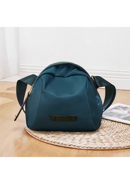 Rahat Hafif Oxford Bez Çanta Su Geçirmez Dekompresyon Kadın Göğüs Çantası Omuzdan Askili Çanta Crossbody Çanta Bel (Yurt Dışından)