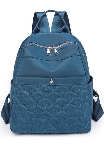 Yeni Işlemeli Açık Hava Seyahati Sırt Çantası Büyük Kapasiteli Kadın Sırt Çantası (Yurt Dışından)