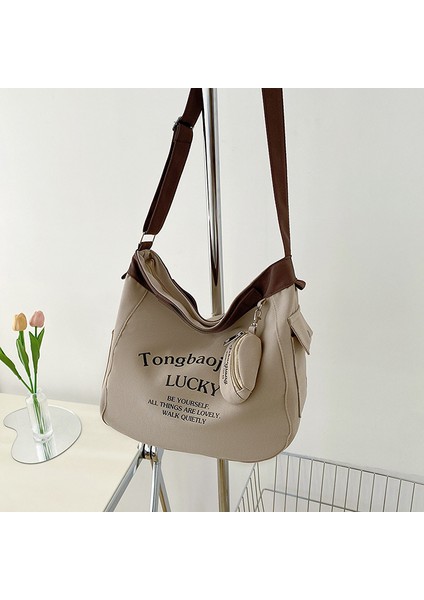 Yeni Stil Kanvas Çanta Kız Omuz Çantası (Yurt Dışından) indirimleri