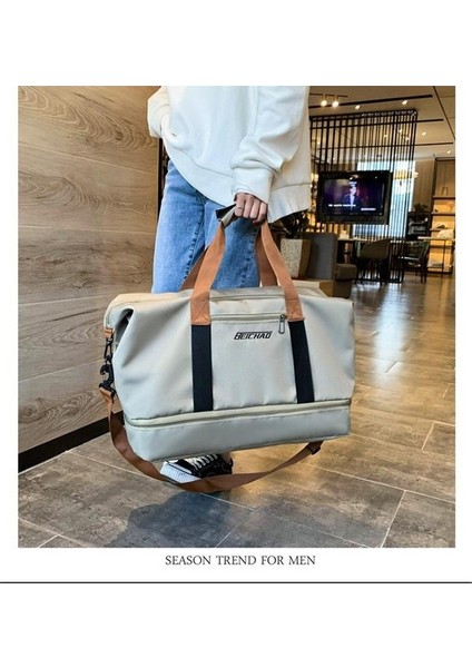 High Quality ShoeBag Sımıcg Büyük Kapasiteli Islak ve Kuru Seyahat Fitness Çantası. (Yurt Dışından)