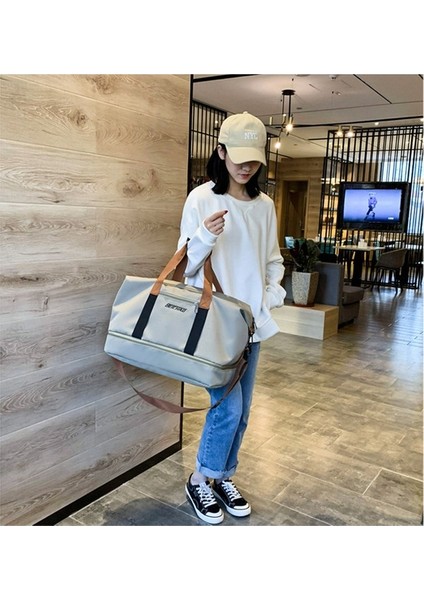 High Quality ShoeBag Sımıcg Büyük Kapasiteli Islak ve Kuru Seyahat Fitness Çantası. (Yurt Dışından)