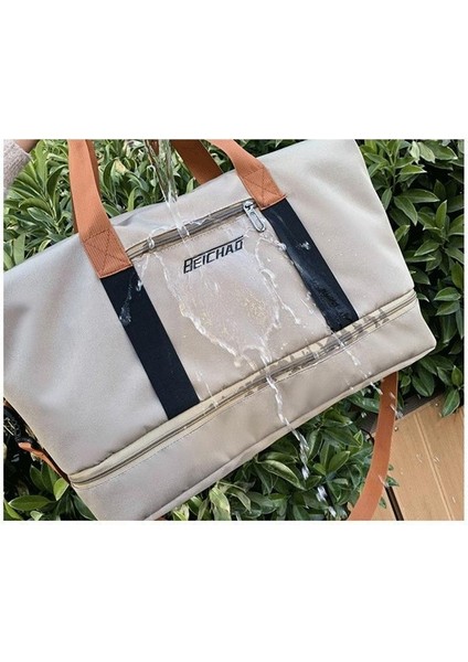 High Quality ShoeBag Sımıcg Büyük Kapasiteli Islak ve Kuru Seyahat Fitness Çantası. (Yurt Dışından)