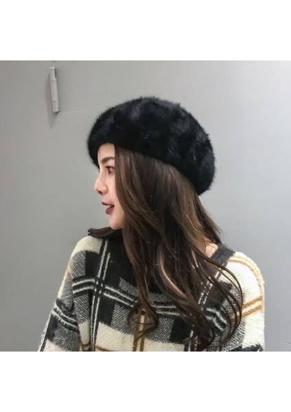 High Quality ShoeBag Ressam Bere Kürklü -Tuğla Kırmızısı (Yurt Dışından) modelleri