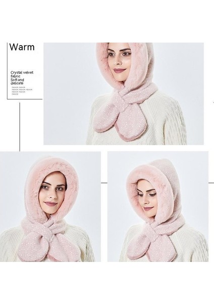 High Quality ShoeBag Kadın Şapka Tek Parça Peluş Başlık (Yurt Dışından)