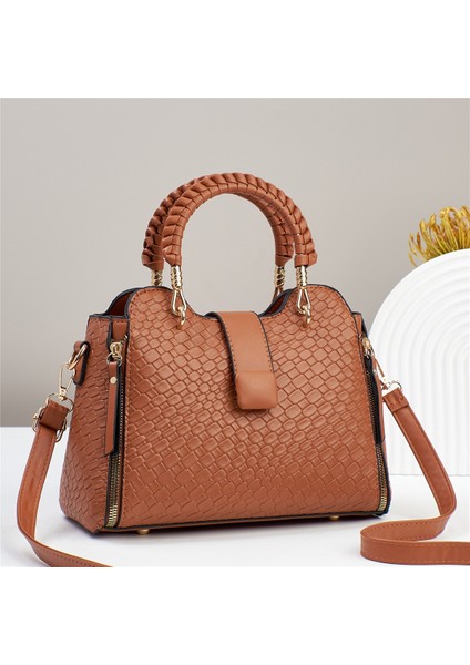 Yeni Trendy Moda Kadın Çantası Rahat Omuz Crossbody Büyük Kapasiteli Çanta (Yurt Dışından)