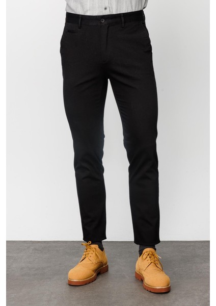 Erkek Siyah Dynamicfit Std Pantolon