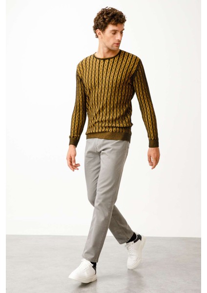 Erkek Siyah Standart Bisiklet Yaka Triko fiyatları