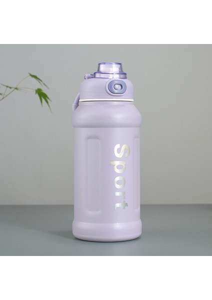 850ML Büyük Kapasiteli Açık Spor Su Şişesi 304 Paslanmaz Çelik Dağcılık Su Isıtıcısı Spor Taşınabilir Su Bardağı Termos Bardak (Yurt Dışından)