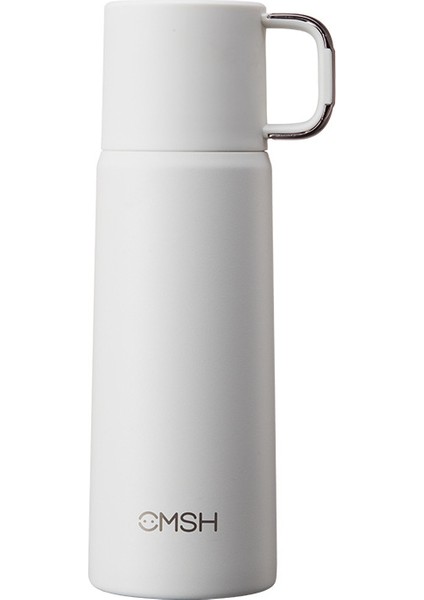 Erkekler ve Kadınlar Için 304 Paslanmaz Çelik Termos Bardak Kapaklı Su Bardağı Büyük Kapasiteli Taşınabilir Bardak (Yurt Dışından)