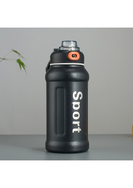 850ML Büyük Kapasiteli Açık Spor Su Şişesi 304 Paslanmaz Çelik Dağcılık Su Isıtıcısı Spor Taşınabilir Su Bardağı Termos Bardak (Yurt Dışından)