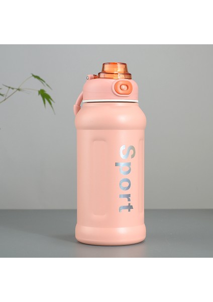 850ML Büyük Kapasiteli Açık Spor Su Şişesi 304 Paslanmaz Çelik Dağcılık Su Isıtıcısı Spor Taşınabilir Su Bardağı Termos Bardak (Yurt Dışından)