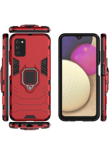 Samsung Galaxy A03S Askeri Damla Koruma 360 &deg; Dönen Halka (Yurt Dışından) modelleri