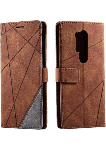 Oneplus 8 Için Kılıf Pro Cüzdan Flip Folio Manyetik Kart Tutucu Kickstand Pu (Yurt Dışından)