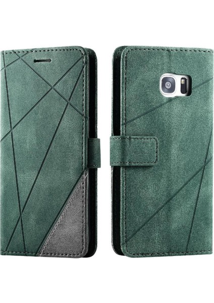 Samsung Galaxy S7 Kenar Cüzdan Flip Folio Darbeye Kart Tutucu (Yurt Dışından)