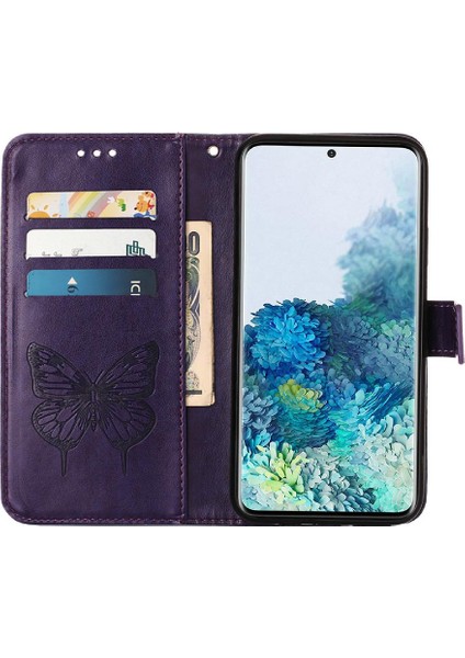 Samsung Galaxy S20 Artı 5g Kabartma Kelebek Premium Deri (Yurt Dışından) modelleri