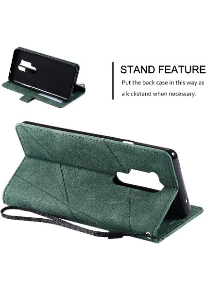 Oneplus 8 Için Kılıf Pro Cüzdan Flip Folio Manyetik Kart Tutucu Kickstand Pu (Yurt Dışından) modelleri